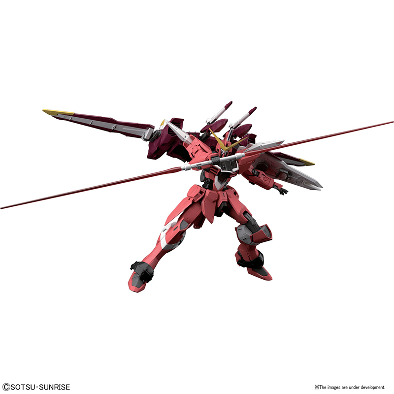 Bandai Model kit Gunpla Gundam MG Justice 2.0 1/100