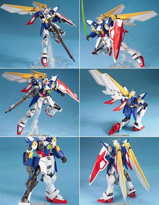 BANDAI Model Kit Gunpla Gundam MG XXXG-01W Wing 1/100