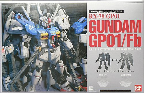 Bandai Model kit Gunpla Gundam PG RX-78 GP01/Fb Gundam GP01 1/60