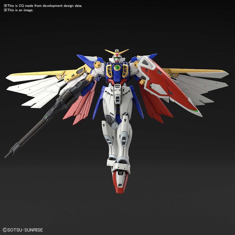 BANDAI Model Kit Gunpla Gundam RG Gundam Wing 1/144 13cm