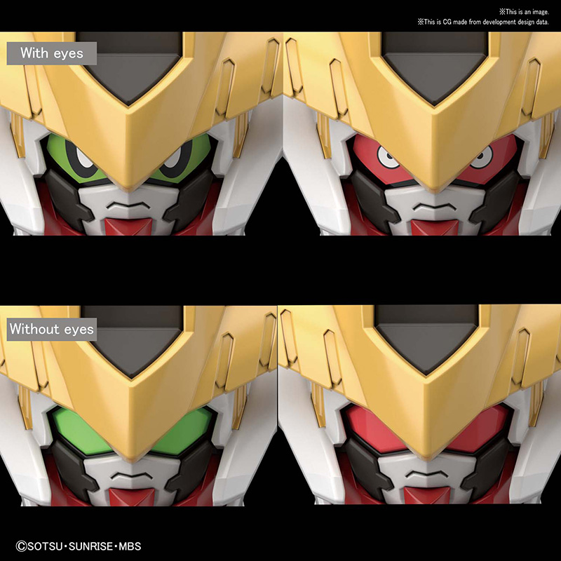 Bandai Model kit Gunpla Gundam SD Gundam Barbatos Lupus Rex