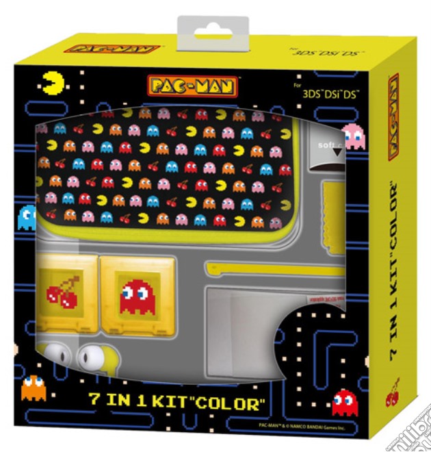 Nintendo 3DS Kit Pacman 7 in 1