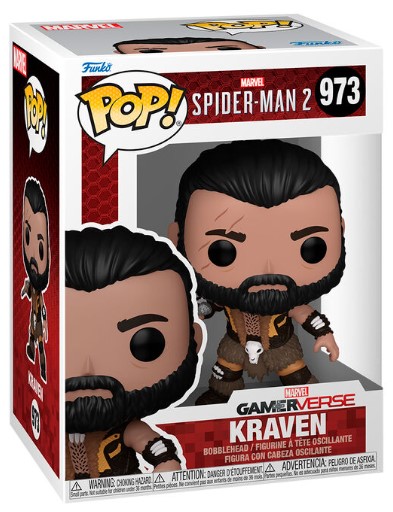 Funko Pop! Marvel Spider Man 2 - Kraven (9 cm)