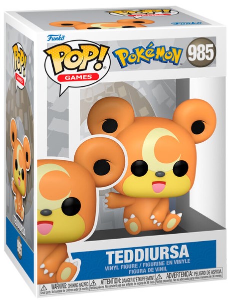 Funko Pop! Pokemon - Teddiursa (9 cm)