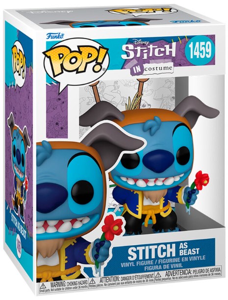 Funko Pop! Disney Stitch In Costume - Stitch As Beast (9 cm)