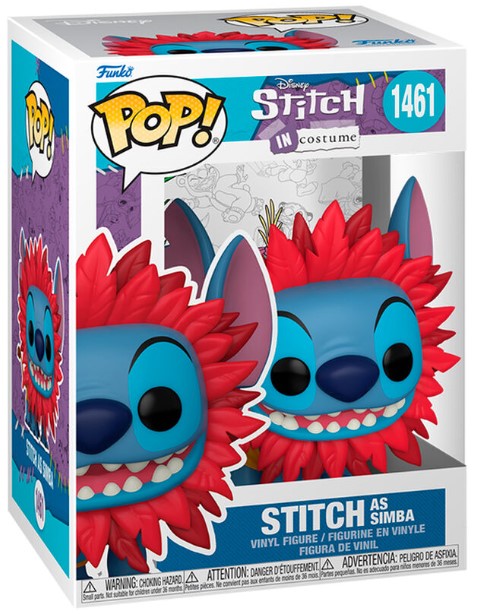 Funko Pop! Disney Stitch In Costume - Stitch As Simba (9 cm)