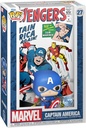 Funko Pop! Comic Covers The Avengers - Captain America (9 cm)