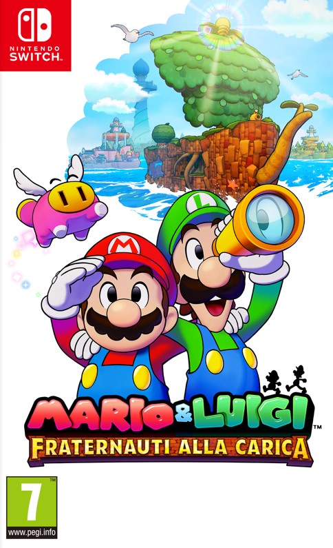 Mario E Luigi Fraternauti Alla Carica (IT)