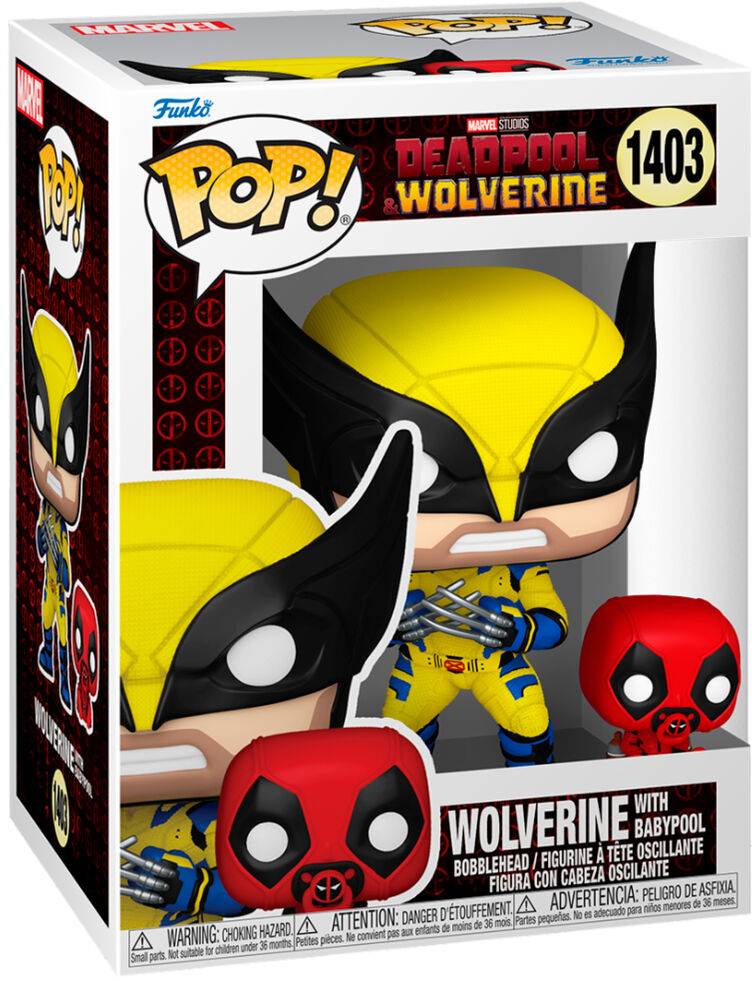 Funko Pop! Deadpool And Wolverine - Wolverine With Babypool (9 cm)