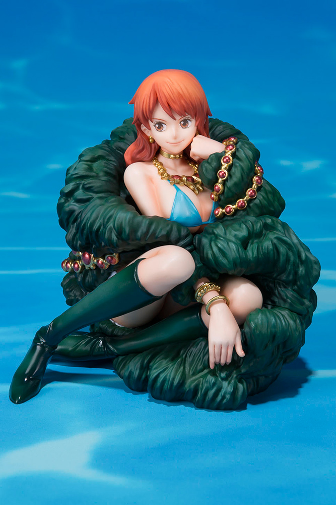 BANDAI - FiguartsZERO - One Piece 20th Anniversary Diorama 2 Nami 8 cm Figure