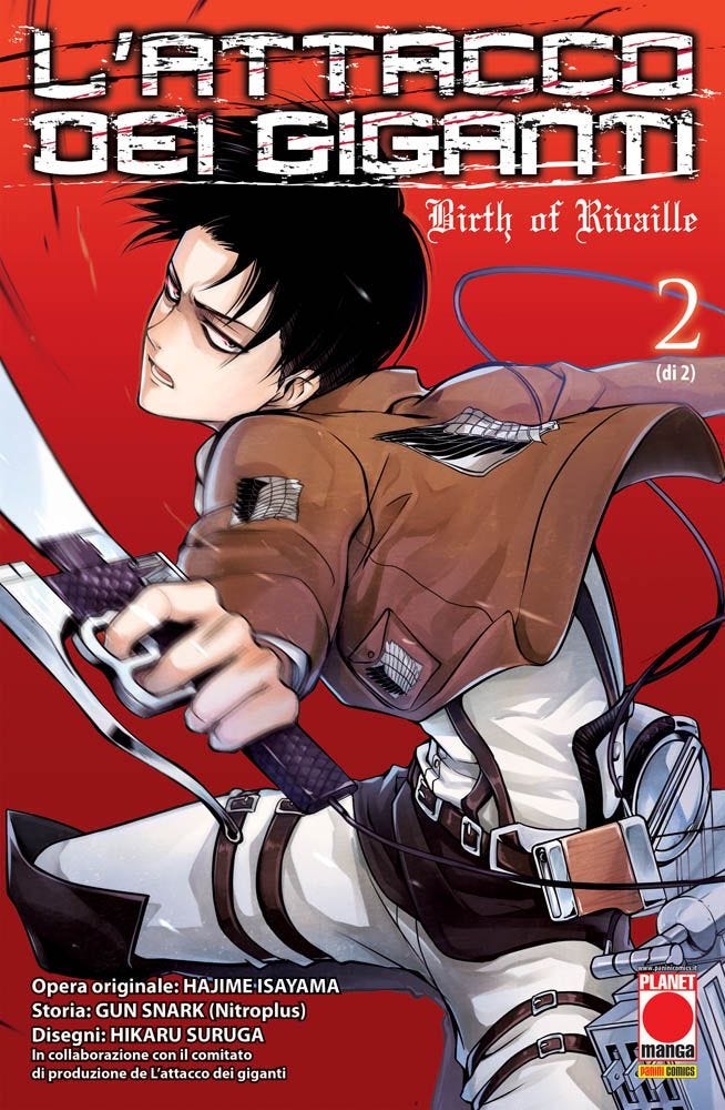 Fumetto L'attacco Dei Giganti Birth of Rivaille 2