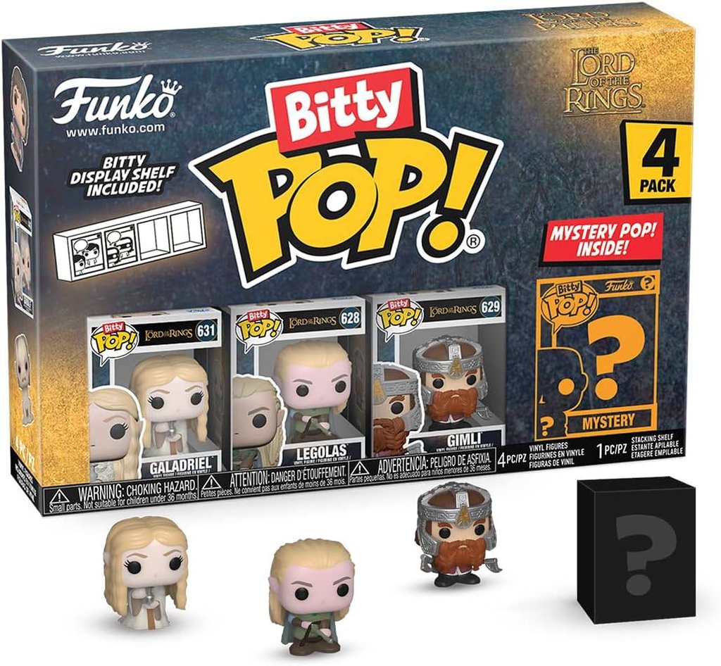 Bitty Pop! Lord Of The Rings - Galadriel  (4 Pack)