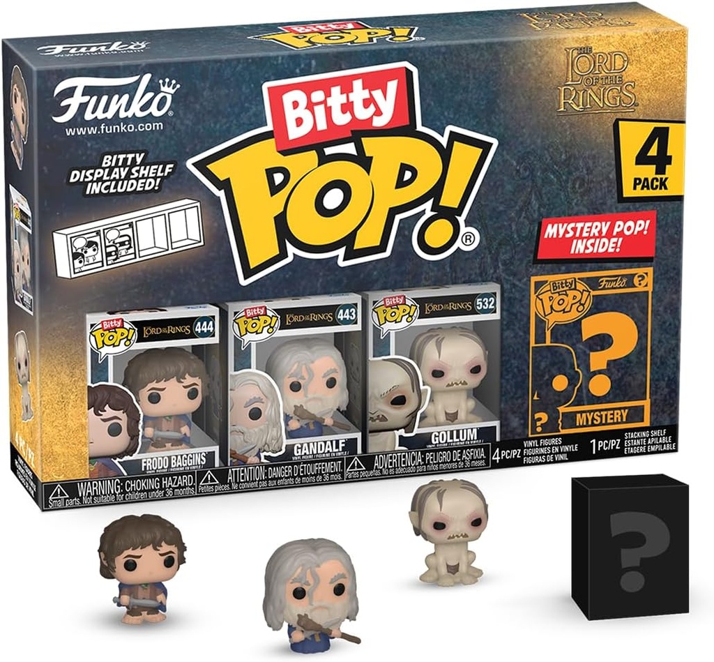 Bitty Pop! Lord Of The Rings - Frodo Baggins (4 Pack)