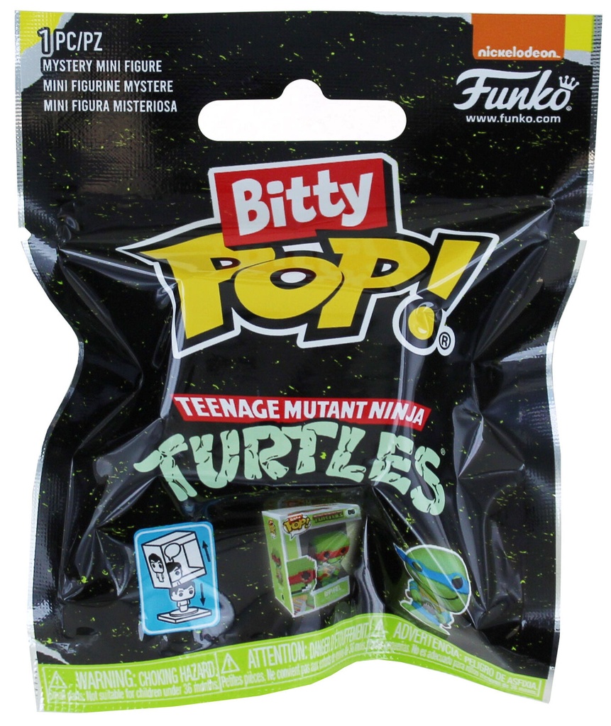 Bitty Pop! Teenage Mutant Ninja Turtles - Single Package