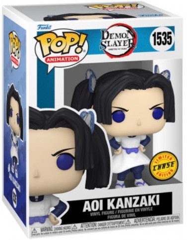 Funko Pop! Demon Slayer - Aoi Kanzaki (Chase Edition, 9 cm)