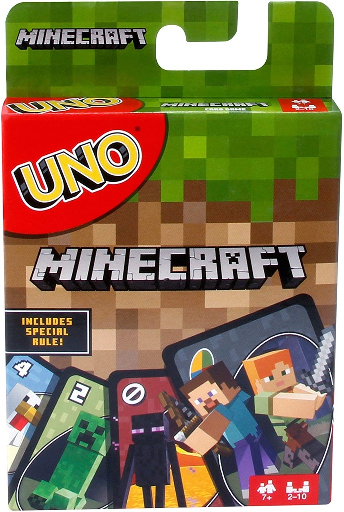 Carte UNO - Minecraft (EN)