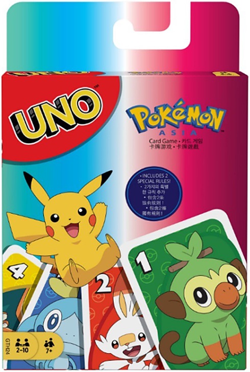 Carte UNO - Pokemon (Edizione Asia, EN)