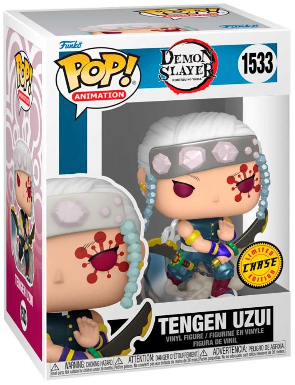 Funko Pop! Demon Slayer - Tengen Uzui (Chase Edition, 9 cm)