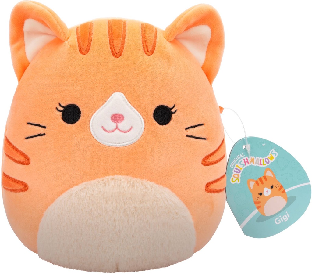 Peluche Squishmallows - Gigi Il Gatto Soriano (20 cm)