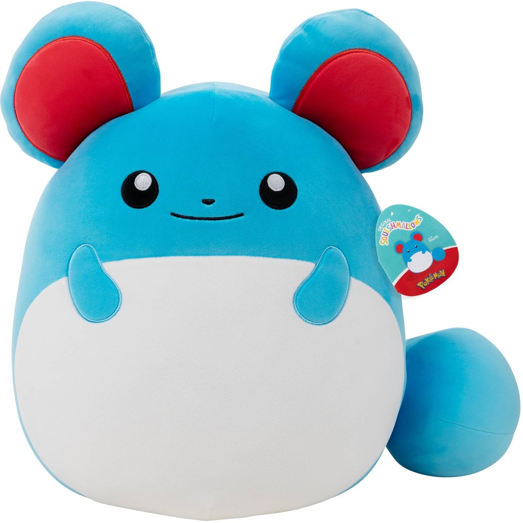 Peluche Squishmallows Pokemon - Marill (35 cm)