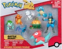 Pokemon Battle Figure - Multi-pack (8 personaggi, 5/8 cm)