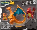 Pokemon - Charmander, Charmeleon & Charizard (Select Evolution, 5/11 cm)