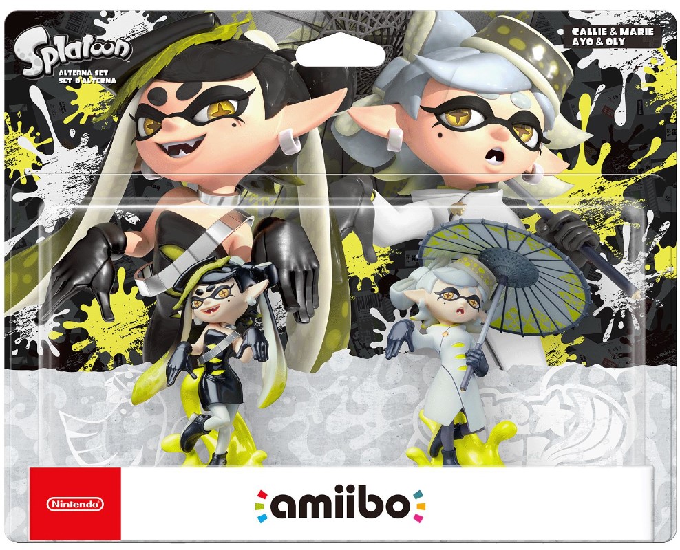 Amiibo Splatoon - Stella E Marina (Set Alterna)