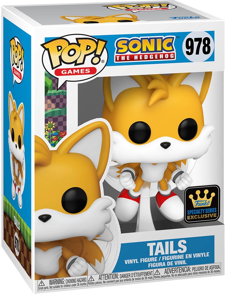 Funko Pop! Sonic The Hedgehog - Tails (9 cm)