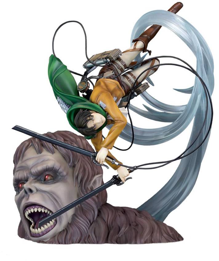 Attack On Titan - Levi Vs Beast Titan (28 cm)