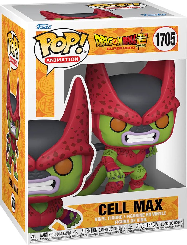 Funko Pop! Dragon Ball Z Super Hero - Cell Max (9 cm)