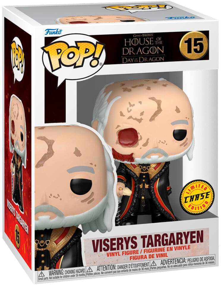 Funko Pop! House Of The Dragon - Viserys Targaryen (Chase Edition, 9 cm)