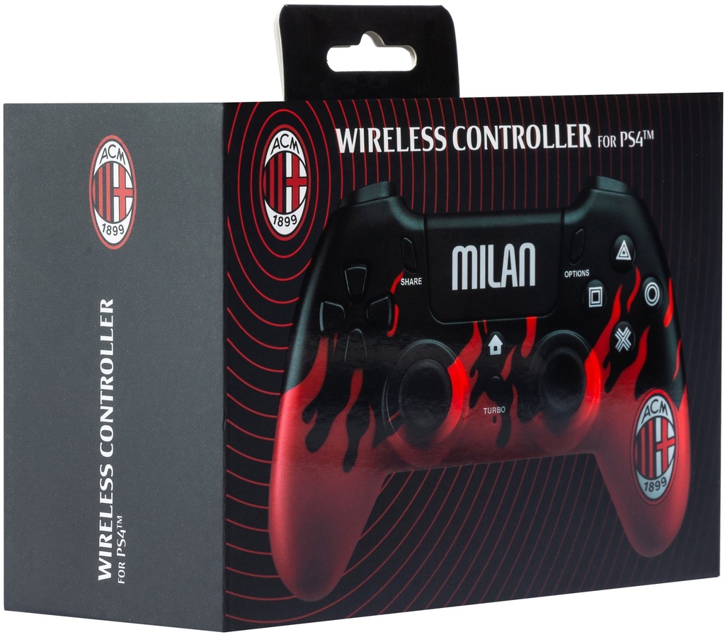 Wireless Controller AC Milan Flames (PS4)