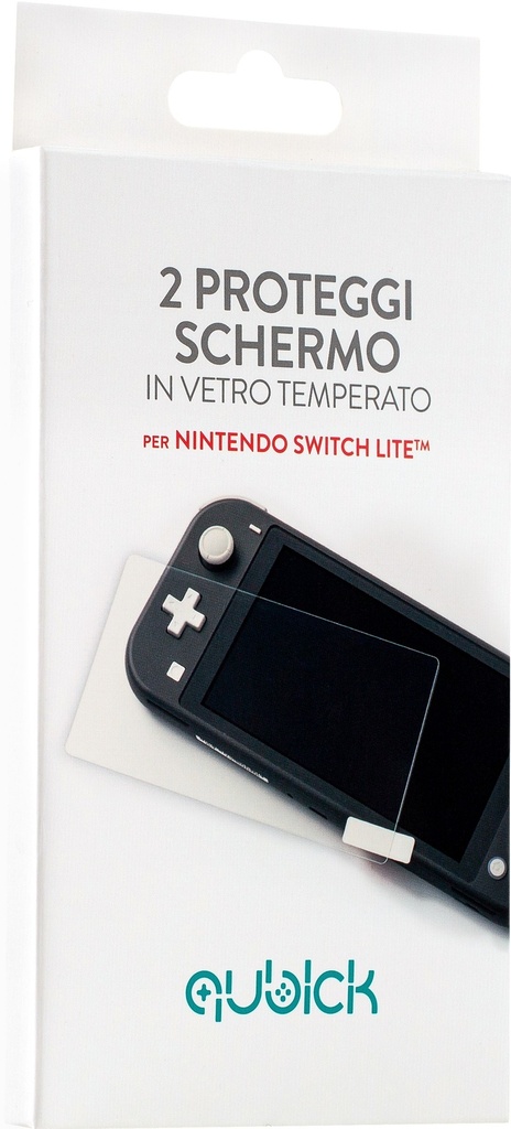 Coppia di Proteggi Schermo in Vetro Temperato (Switch Lite)