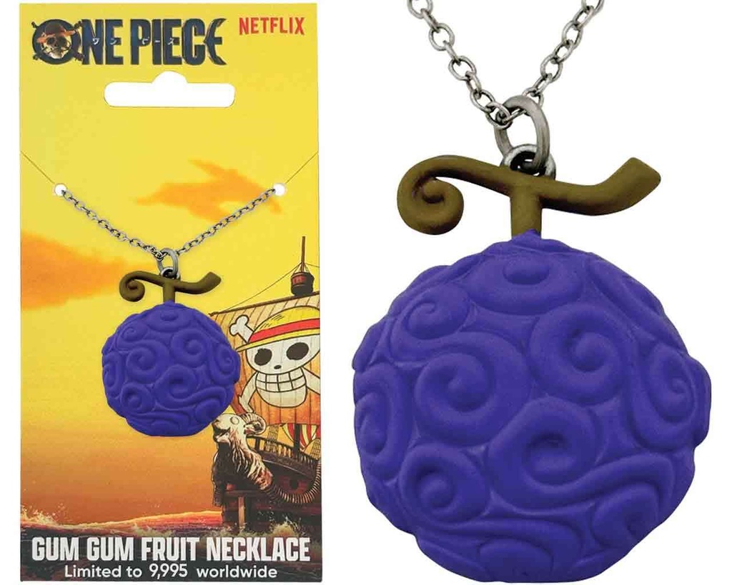 Collana One Piece - Gum Gum Fruit (5 cm)