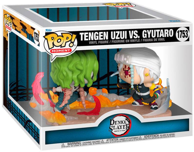 Funko Pop! Moment Demon Slayer - Tengen Uzui Vs Gyutaro (9 cm)