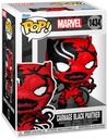 Funko Pop! Marvel - Carnage Black Panther (9 cm)