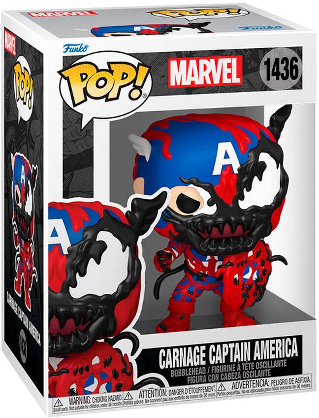 Funko Pop! Marvel - Carnage Captain America (9 cm)