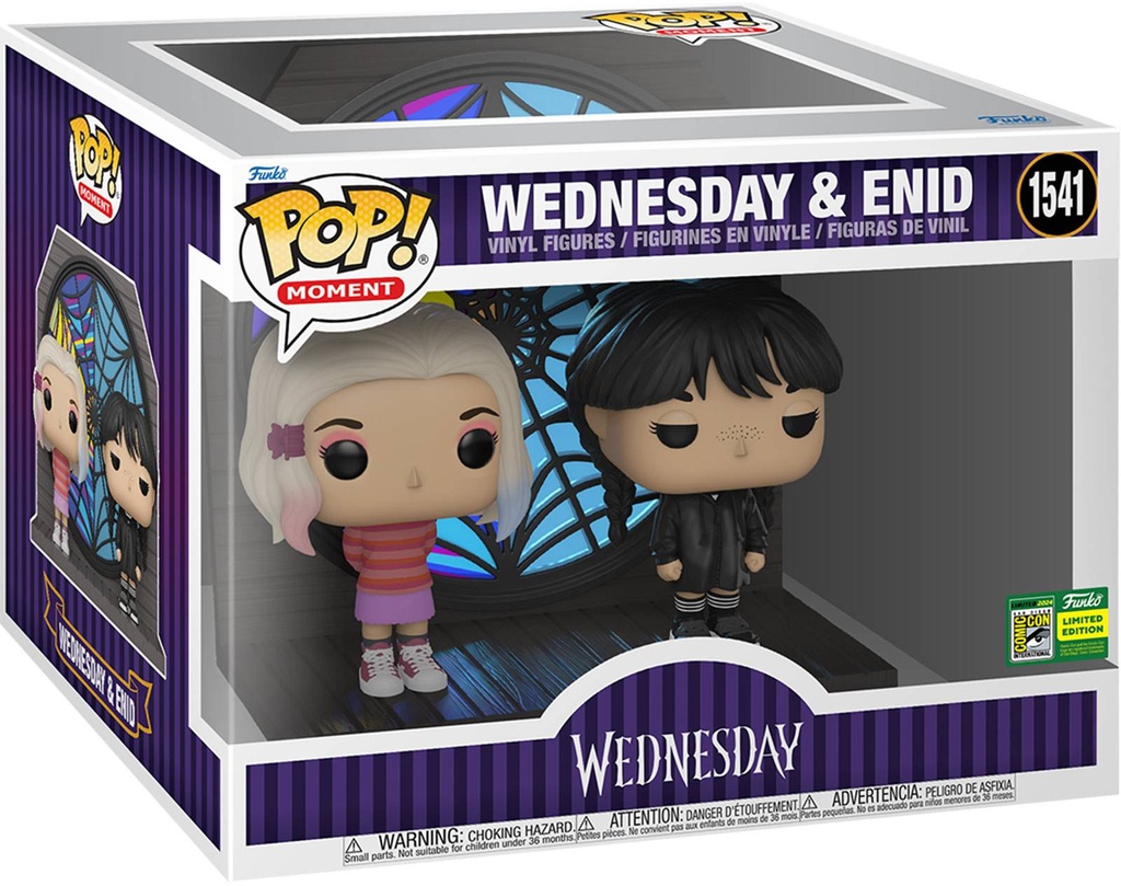 Funko Pop! Moment Wednesday - Wednesday & Enid (9 cm)