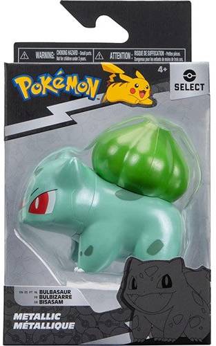 Pokemon - Bulbasaur (Select Battle Figure Metallic, 8 cm)