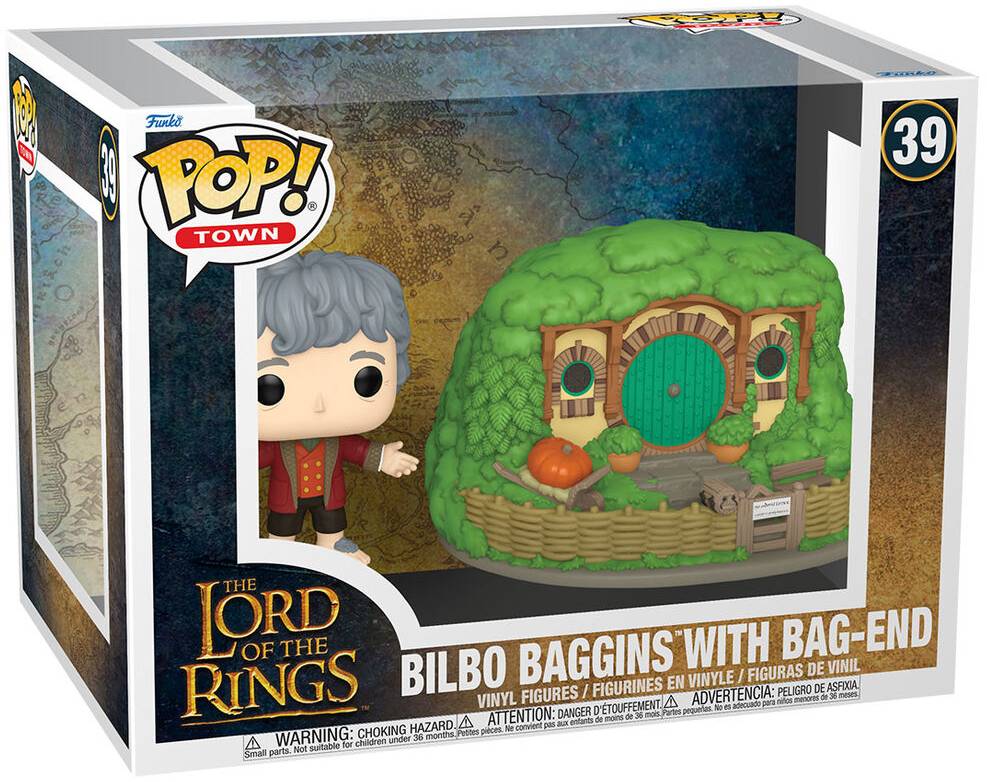 Funko Pop! The Lord Of The Rings - Bilbo Baggins With Bag-End (9 cm)