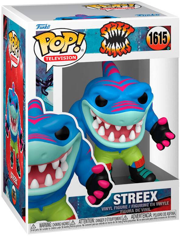 Funko Pop! Street Sharks - Streex (9 cm)