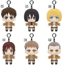 Peluche Attack On Titan - Soggetti Vari (Serie 1, 15 cm)