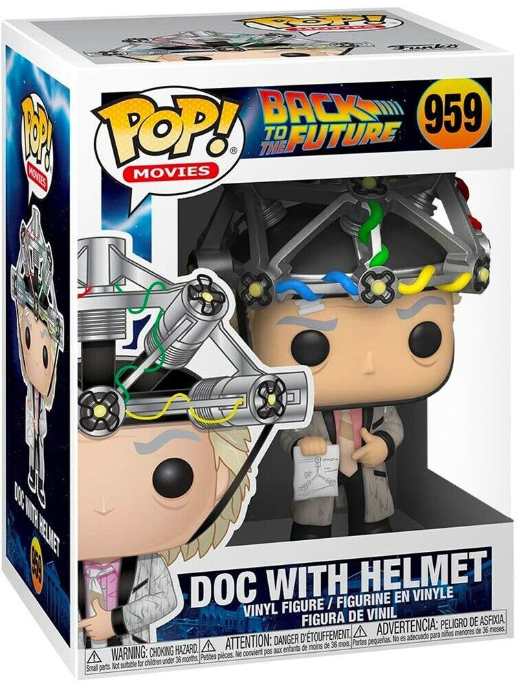 Funko Pop! Back To The Future - Doc With Helmet (9 cm)