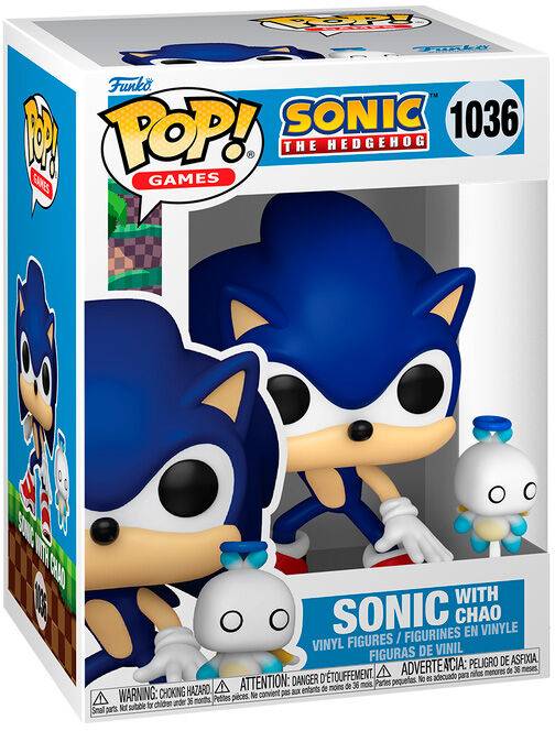 Funko Pop! Sonic The Hedgehog - Sonic With Chao (9 cm)