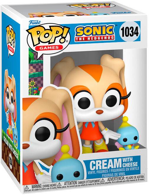 Funko Pop! Sonic The Hedgehog - Cream With Cheese (9 cm)