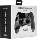 Wired Controller Nero Bianco (PS4)