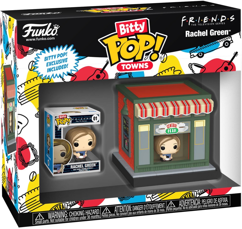 Bitty Pop! Towns Friends - Rachel Green At Central Perk