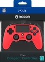 Nacon Wired Compact Controller (Rosso)