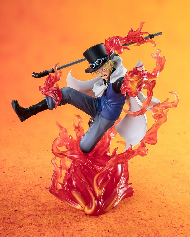 One Piece - Sabo Fire Fist Rook Check (Figuarts ZERO Extra Battle, 19 cm)