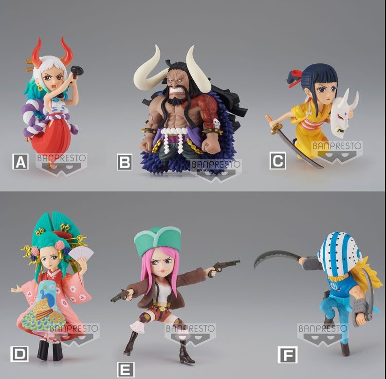 One Piece -The Great Pirates Assortimento (7 cm)